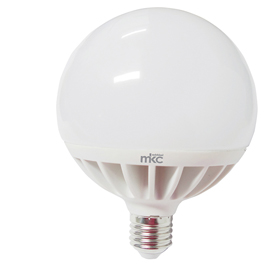 Lampada - led - globo - 120 - 24w - e27 - 6000k - luce bianca fredda - mkc