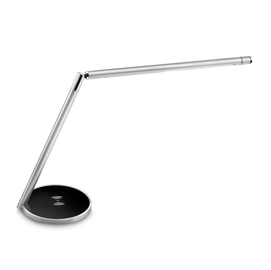 Lampada da tavolo smart qi - 30,5x33,5x14,5 cm - a led - 4,5w - silver - cep