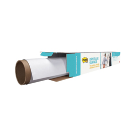Lavagna cancellabile super sticky in rotolo - 121,9x182,9 cm - bianco - post it®