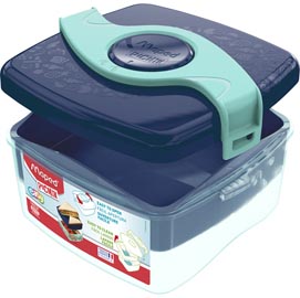 Lunch box picnik easy - modello concept - 1,4l - azzurro/blu - maped