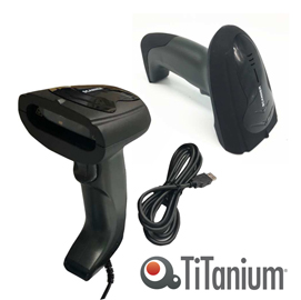 Lettore barcode 2d ls-1200 - con filo - nero - titanium