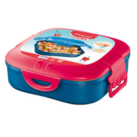 Lunch box picnick concept - 1 scompartimento - rosa corallo - maped