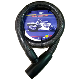 Lucchetto cavo corazzato - a 2 chiavi - d 25 x 100 mm - meltaplus