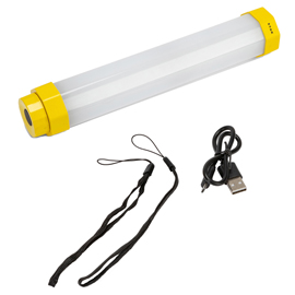 Luce da lavoro tubolare lumibar - con torcia e powerbank - velamp