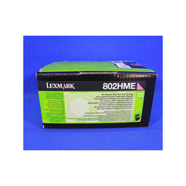 Lexmark/ibm - toner - magenta - 80c2hme - 3.000 pag