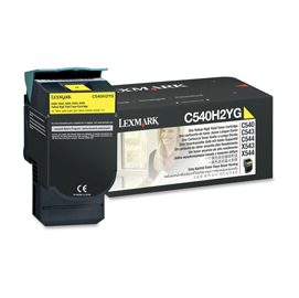 Lexmark/ibm - toner - giallo - c540h2yg - non return program - 2.000