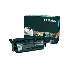 Lexmark/ibm - toner - nero - t650h11e - return program - 25.000 pag