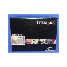 Lexmark/ibm - toner - nero - t650h31e - return program - 25.000 pag