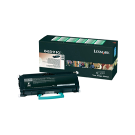 Lexmark/ibm - toner - nero - x463h11g - return program - 9.000 pag