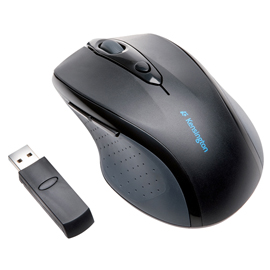 Mouse pro fit dimensioni standard - wireless - nero - kensington