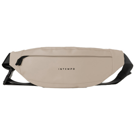 Marsupio drop - 37 x 14 x 5 cm - gomma - crema - in tempo