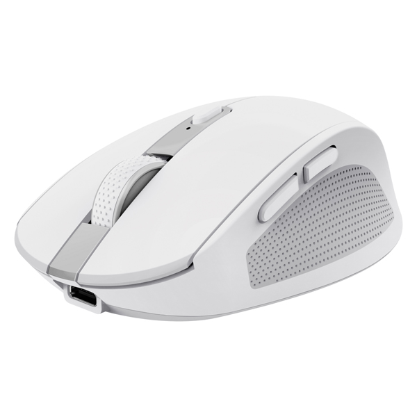 Mouse ozaa wireless - bianco - trust