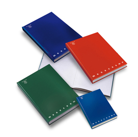 Maxiquaderno monocromo - a4 - quadretto 5mm - 60 fogli - 80gr - cartonato - pigna