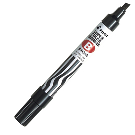 Marcatore permanente pilot super color - punta a scalpello in fibra acrilica 5,0mm - nero - pilot