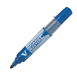 Marcatore per lavagne v board master -  blu - p.tonda 6mm -  begreen - pilot