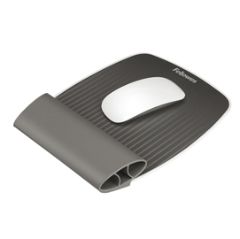 Mousepad con poggiapolsi i-spire - grigio - fellowes