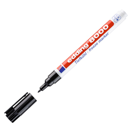 Marcatore permanente 8000 freezer marker - punta 1,0mm - nero - edding