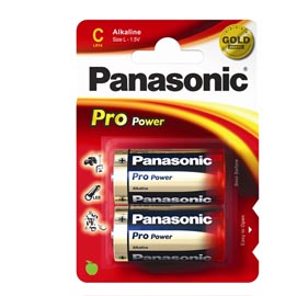 Mezzatorcia c propower lr14 - panasonic - blister 2 pezzi