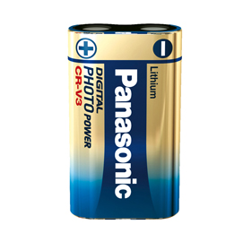 Micropila crv3 photo - litio - panasonic - blister 1 pezzo