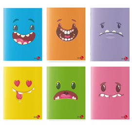 Maxiquaderno a4 80gr 40fg+2 1 rigo c/margine for girl special 2016 bm