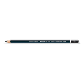 Matita di grafite tipo carboncino mars lumograph black - gradazione 6b - staedtler