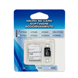 Micro sd card aggiornamento holenbecky ht7000