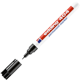 Marcatore permanente 404  - punta extra-fine 0,75mm - nero - edding