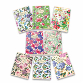 Maxiquaderno a4 40fg+2 80gr 5mm nature flowers pigna