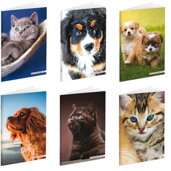 Maxiquaderno a4 36fg+2 100gr 1rigo baby be more special 2020 bm