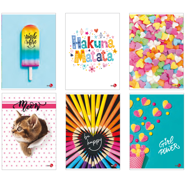 Maxiquaderno a4 40fg+2 80gr rigo di 3a bambina 2020 bm