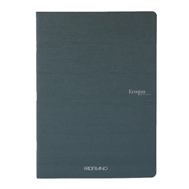 Maxiquaderno ecoqua original pm - a4 - 90 gr - 1 rigo - 40 fogli - verde scuro - fabriano