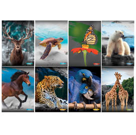 Maxiquaderno animal 2022 - a4 - 5 mm - 21 fogli - 80 gr - blasetti