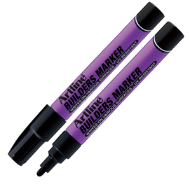 Marcatore permanente - per costruttori - punta tonda 2,3 mm - nero - artline