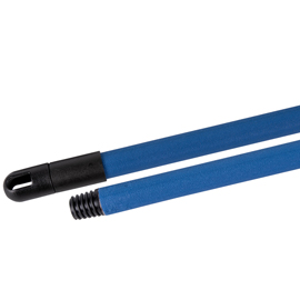 Manico frosted - con vite a filetto universale - 130 cm - blu - la briantina professional