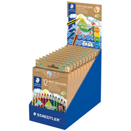 Matita noris  colour jumbo - staedtler - expo 10 astucci (12 pezzi cad.)