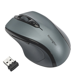 Mouse wireless pro fit - di medie dimensioni - grigio grafite - kensington