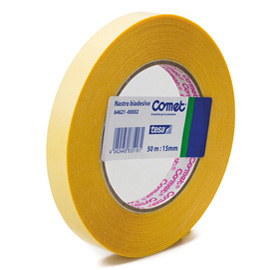 Nastro biadesivo - 50 mt x 15 mm - trasparente - tesa®