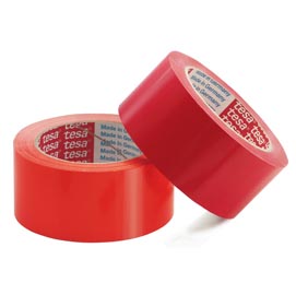 Nastro adesivo - pvc - 50 mm x 66 mt - rosso - tesa