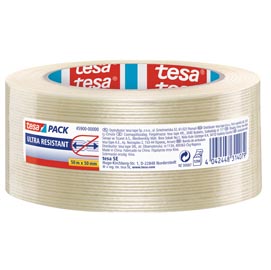 Nastro adesivo - trasparente - rinforzato - 50 mm x 50 mt - tesa