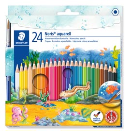 Noris aquarell - pastelli colorati - staedtler  - astuccio 24 colori