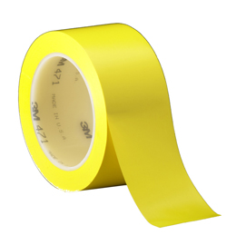 Nastro segnalatore adesivo scotch® - 50 mm x 33 mt - giallo