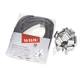 Nastro svelto strip reflex metal - argento 19 - diametro 120mm - 48mm - bolis - scatola 30 nastri
