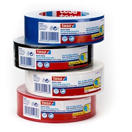 Nastro adesivo telato - 38 mm x 25 m - nero - tesa®