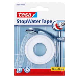 Nastro stopwater per riparazioni - teflon - 12 mm x 12 m - bianco - tesa®