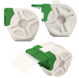 Nastro per icon - 57 mm x 22 mt - 157 gr - carta bianca - leitz