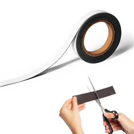Nastro magnetico - scrivibile - 20 mm - durable - rotolo da 5 m