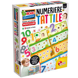 Numeriere tattile montessori plus - lisciani
