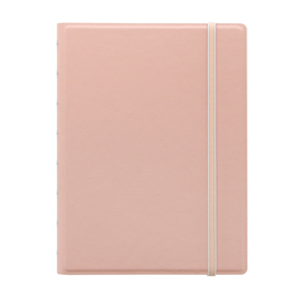 Notebook - con elastico - copertina similpelle - a5 - 56 pagine - a righe - pesca - filofax