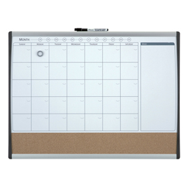 Organizer magnetico con calendario mensile - 58,5x43 cm - nobo