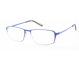 Occhiale titan - diottrie +2,50 - metallo - blu - lookkiale